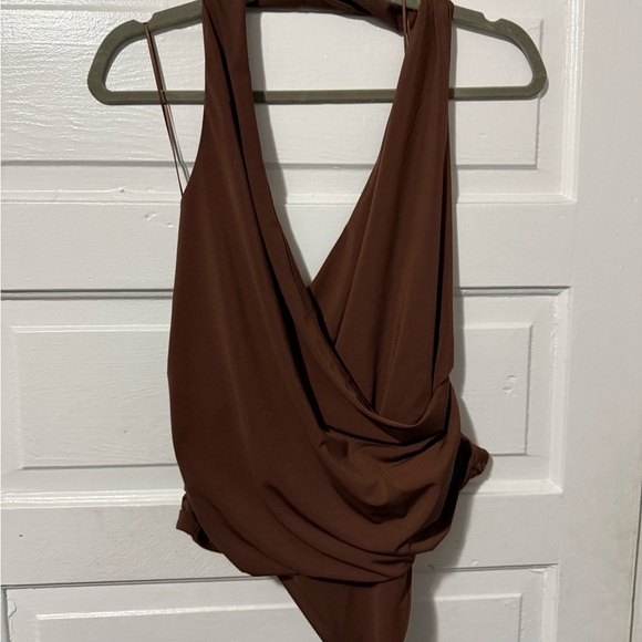 Abercrombie & Fitch Tops - Abercrombie & Fitch Brown Bodysuit